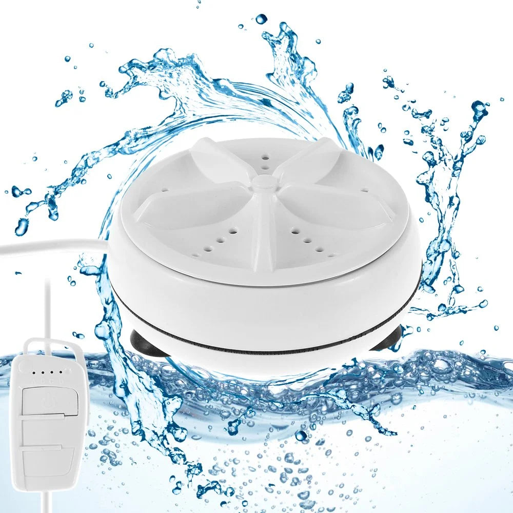 2 in 1 Ultrasonic Turbo Washing Machine