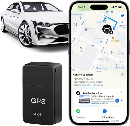 Mini GPS Tracker – Strong Magnetic Car Locator & Anti-Theft Device