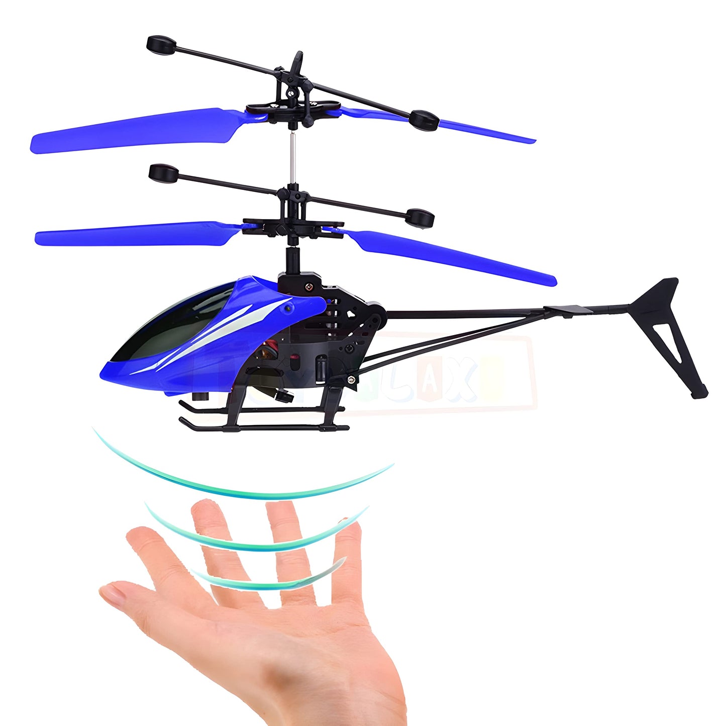 ToyMagic Remote Control Helicopter with Hand Gravity Sensor USB Charging Helicopter Toy| 3D Light & Safety Sensor for Kids Age 4+ Years Indoor and Outdoor Sport Toy