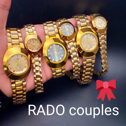 COUPLE MENS AND WOMENS WATCH