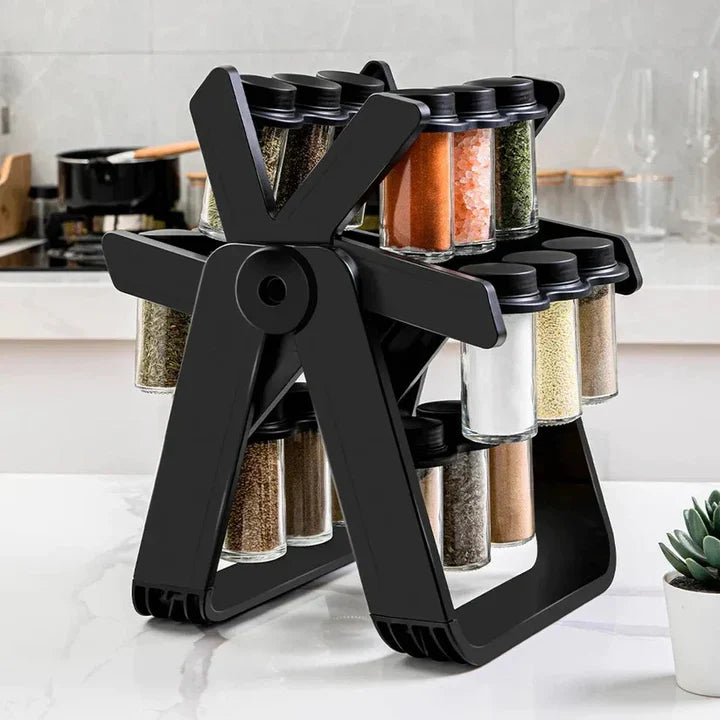 18 Jar Rotating Spice Organiser