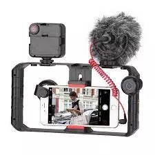 Apkina DS1 Smartphone Video Handle Rig Filmmaking Stabilizer Case – Black