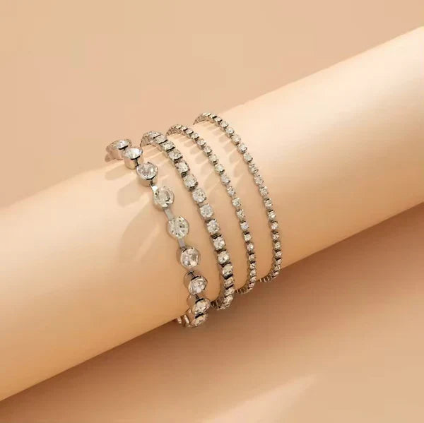 Multi Bracelet Set (Zirconia