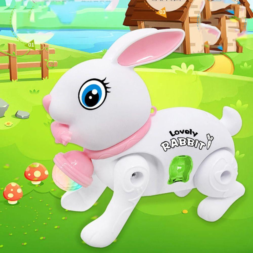 Cartoon Electronic Walking Rabbit Toy